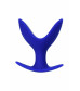 Расширяющая анальная втулка ToDo by Toyfa Bloom синяя 9 см  357006