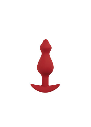 Анальная втулка Libra L бордовый 14,2 см 06153