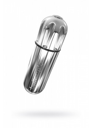 Вибропуля Bathmate Vibe Bullet Chrome перезаряжаемая серебряная 7,8 см BM-V-CH