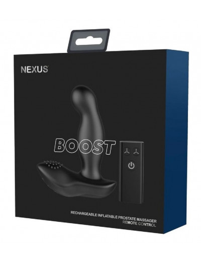 Вибромассажер простаты Nexus Boost черный BOOS1