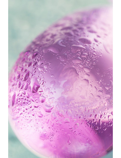 Вагинальные шарики Sexus Glass стекло розовые 2,7 см 912228