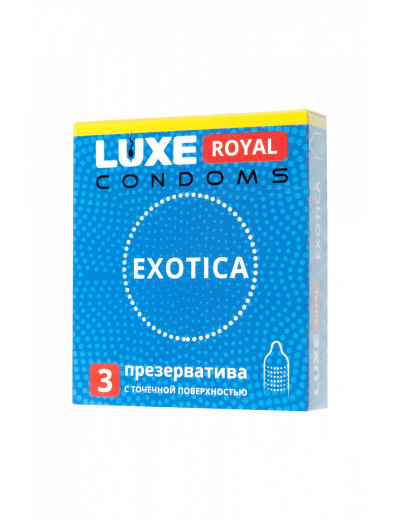 Презервативы Luxe Royal Экзотик 3 шт 734/1