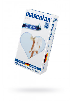 Презервативы Masculan Ultra 2 особо тонкие Ultra Fine 10 шт 314