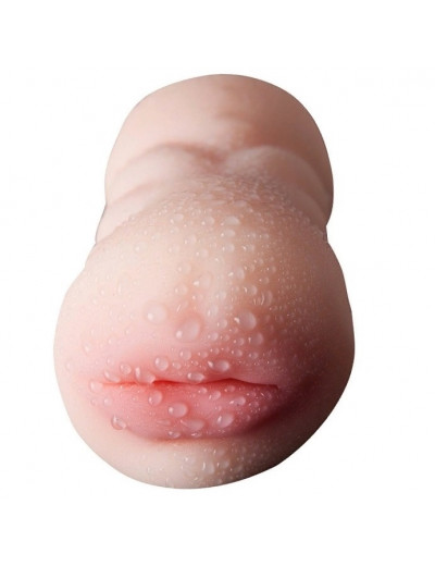 Мастурбатор двойной вагина и рот реалистичный 15 см ДМ008