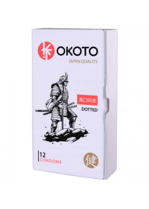 Презервативы Okoto Dotted с точками №12 1478