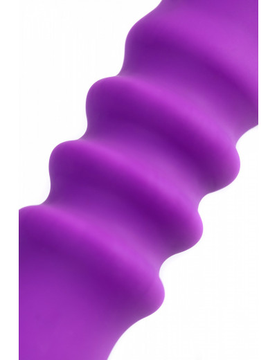 Анальный фаллоимитатор A-Toys Drilly фиолетовый 14 см 761319