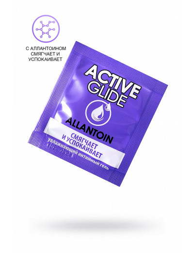 Увлажняющий интимный гель Active Glide Allantoin 3 г 29006t