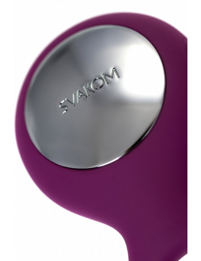 Виброкольцо Svakom Tyler фиолетовое 8 см SRING-01