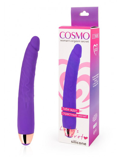 Вибромассажер Cosmo 10 режимов фиолетовый 18 см CSM-23151