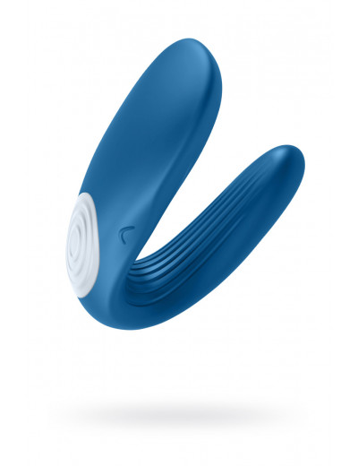 Многофункциональный стимулятор для пар Satisfyer Partner Whale голубой J2008-5