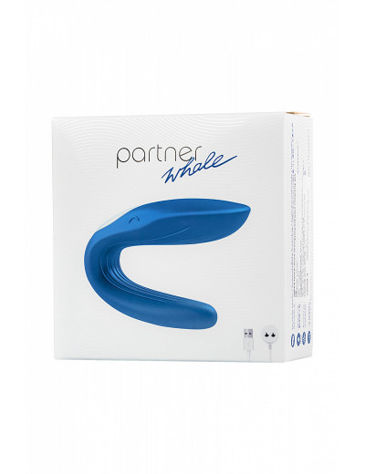 Многофункциональный стимулятор для пар Satisfyer Partner Whale голубой J2008-5