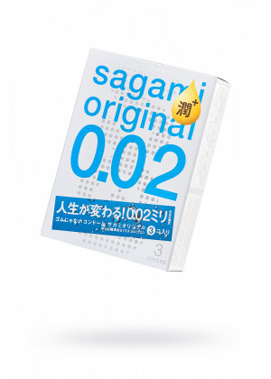 Презервативы полиуретановые Sagami Original 002 Extra Lub №3 739/1