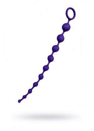 Анальная цепочка ToDo by Toyfa Grape силикон фиолетовая 35 см  356005
