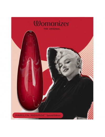 Бесконтактный клиторальный стимулятор Womanizer Marilyn Monroe красный WZ222SG3