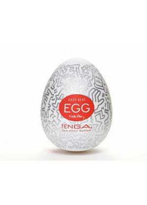 Мастурбатор Tenga&Keith Haring Egg Party KHE-003