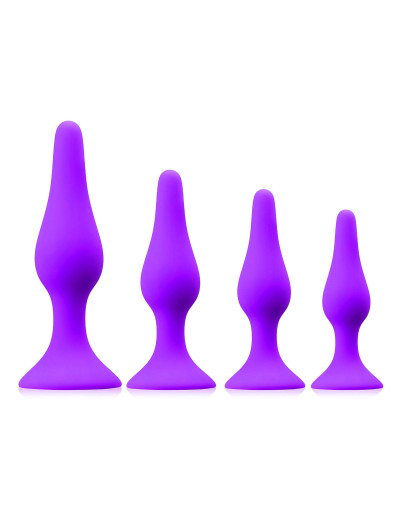 Анальная втулка фиолетовая 10,5 см Д79015-7