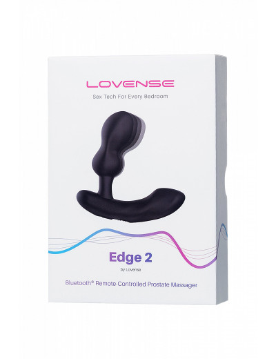 Стимулятор простаты Lovense Edge 2 черный 12,4 см LE-12