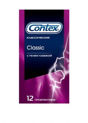 Презерватив Contex Classic классические 12 шт Contex 12 Classic