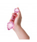 Фаллоимитатор стеклянный розовый 17 см 912013