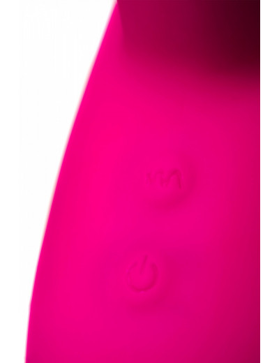 Вибратор с клиторальным стимулятором Leroina силикон розовый 17 см 561003