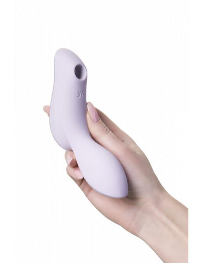 Вакуумно-волновой стимулятор Satisfyer Curvy Trinity 2 фиолетовый J2018-248-1