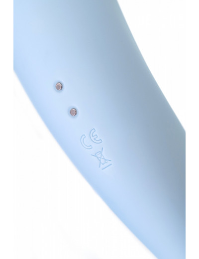 Вакуум-волновой бесконтактный стимулятор клитора Satisfyer Twirling Pro голубой J2018-306-1