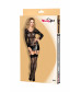 Платье wetlook с пажами Candy Girl Livia XL 840064-BLK-XL