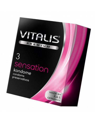 Презервативы VITALIS PREMIUM sensation №3 272