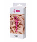 Анальная цепочка ToDo by Toyfa Sweety силикон розовая 18,5 см 356001