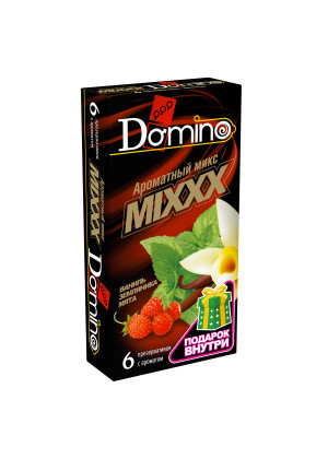 Презервативы Domino "Ароматный микс" 6 шт 8449