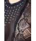Платье с открытой спиной и стринги Candy Girl чёрные XL 840042-BLK-XL