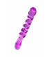 Двусторонний фаллоимитатор A-Toys Tanza фиолетовый 27,5 см 762009