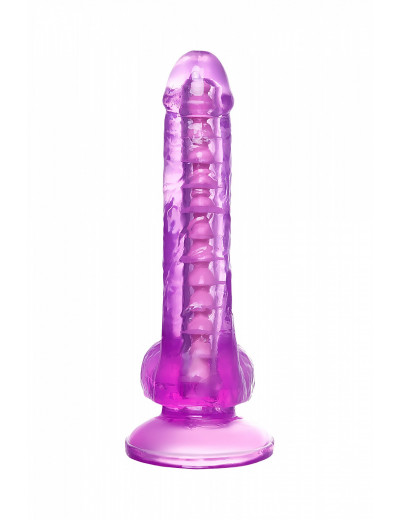 Реалистичный фаллоимитатор A-Toys Celiam фиолетовый 20,5 см 762011