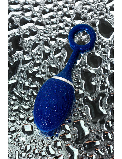 Анальная вибровтулка OPlay Unico с пультом ДУ синий 13,5 см 221001