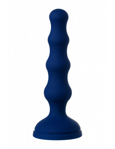 Анальная вибровтулка OPlay Wave с пультом ДУ синяя 15,5 см 221003
