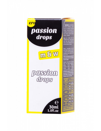 Возбуждающие капли Passion drops M&W 30 мл 77105.07