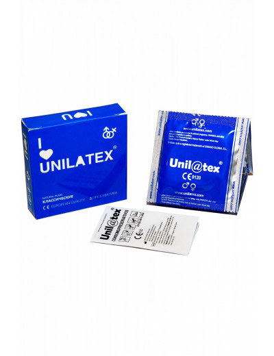 Презервативы Unilatex Natural Plain классические №3 шт 3002