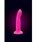 Фаллоимитатор, светящийся в темноте Beyond by Toyfa розовый 20 см 872020
