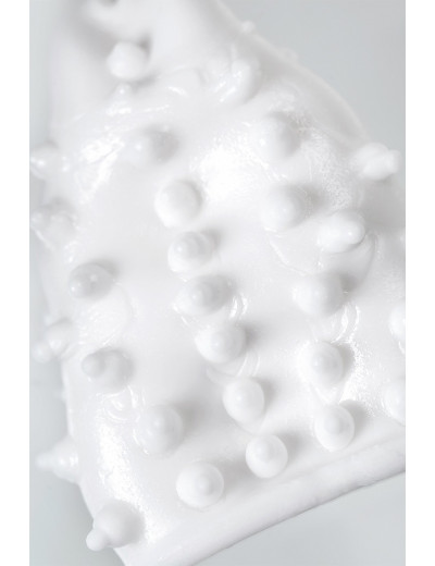 Мастурбатор нереалистичный MensMax Pucchi Dot белый 6,5 см MM-53