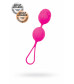 Вагинальные шарики A-Toys розовые 9 см 764001