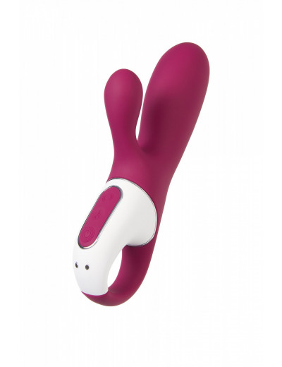 Вибратор Satisfyer Hot Bunny с функцией нагрева красный 17,5 см 4001678