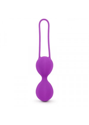 Вагинальные шарики Cosmo фиолетовые 15 см CSM-23135