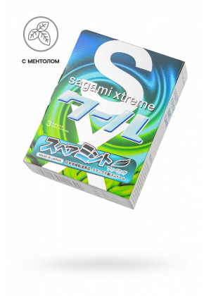Презервативы Sagami xtreme Mint №3 759/1