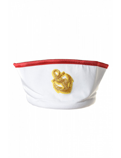 Костюм морячки: боди и головной убор белый OS 841014