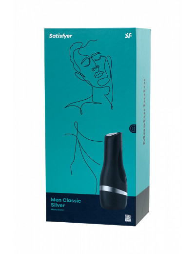 Мастурбатор нереалистичный Satisfyer Men Classic черный 25,4 см J80017-1