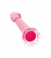 Нереалистичный фаллоимитатор Jelly Dildo розовый 20 см 882027-3