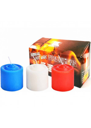 Низкотемпературные свечи БДСМ цветные 3 шт EH370004162