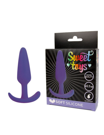 Анальная втулка Sweet Toys фиолетовая 10 см ST-40168-5