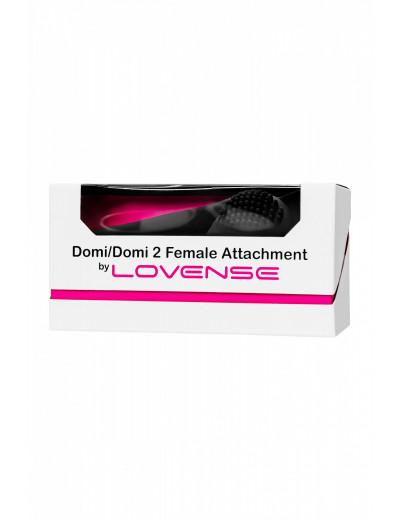 Сменная насадка женская для Domi 2 силикон черный 12,9 см LE-19