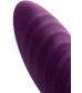 Массажер с двойной стимуляцией фиолетовый 14 см (без упаковки) 351026